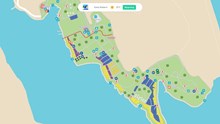 Der interaktive Platzplan vom Camping Cres & Lošinj Campingplätze stellt eine Revolution in der Campingbranche / im Buchungsprozess dar 