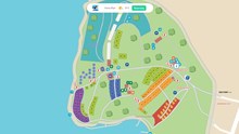 Interaktywna mapa kempingu Čikat to rewolucja w branży kempingowej / procesie rezerwacji
