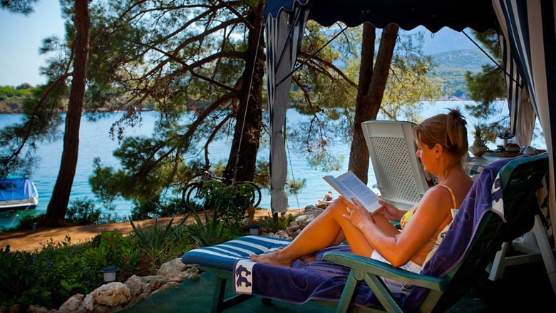 Peaceful camping in Croatia