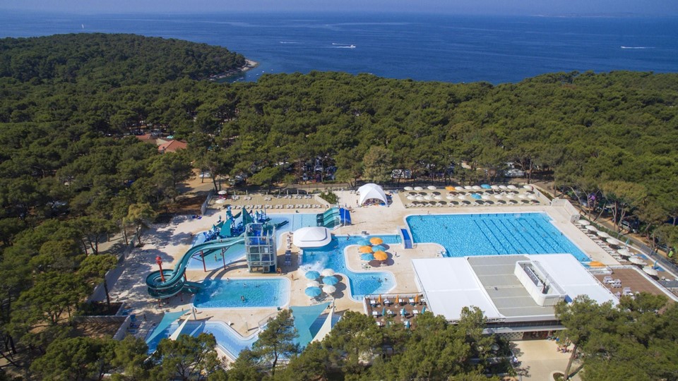 Aquapark at the Čikat campsite