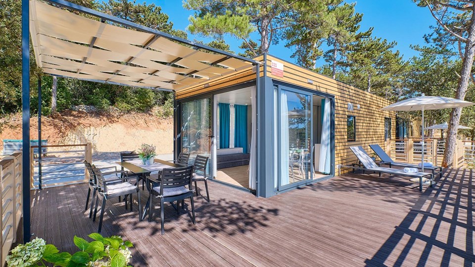 Mobilheime Typ Freedhome auf dem Campingplatz Slatina